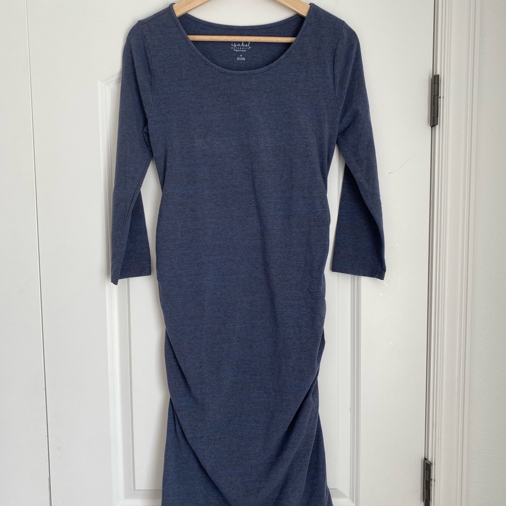 3/4 Sleeve Maternity Dress